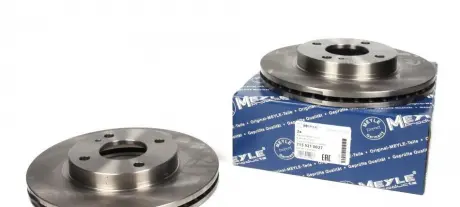 Тормозной диск передний Ford Fiesta VI (10 / 08--) MEYLE 715 521 0027