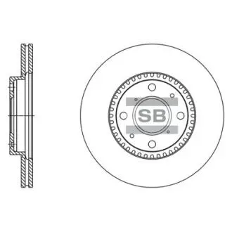 Тормозной диск Sangsin Hi-Q (SANGSIN) SD4803