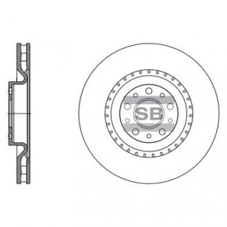 Тормозной диск Sangsin Hi-Q (SANGSIN) SD5503