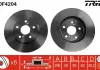 Диск тормозной TOYOTA CAMRY передние., Вент. (Пр-во TRW) DF4204