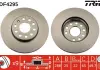 Диск тормозной SEAT TOLEDO, SKODA YETI, VW GOLF VI передние. вент. TRW DF4295 (фото 3)