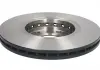Диск тормозной (1 шт.) RENAULT Megane / Fluence &quot;F&quot; D = 280mm &quot;07 &gt;&gt; TRW DF6072 (фото 2)