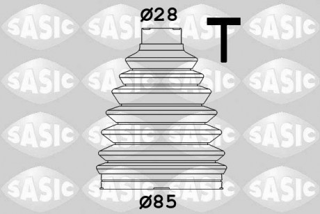 Комплект пылника, приводной вал SASIC 1904040