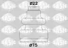 Пыльник привода внутренний PSA 22x75x100 SASIC 2933593 (фото 1)