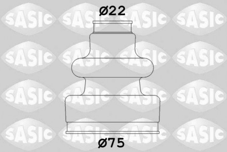 Пыльник привода внутренний PSA 22x75x100 SASIC 2933593