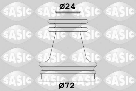 Комплект пилніка, приводний вал SASIC 4003462