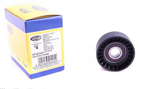Натяжной ролик, поликлинового ремня AUDI, SEAT, SKODA, VW (, кор. Код MPQ0344) MAGNETI MARELLI 331316170344