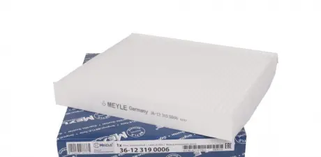 Фильтр воздушный салона MEYLE 36-12 319 0006