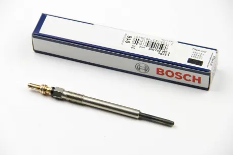 Свеча накаливания GLP016 OPEL CORSA, FIAT PUNTO 1.3 03-11 BOSCH 0250203002