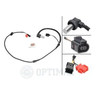 Датчик скорости вращения колес антиблокировочной системы тормозов Optimal 06-S051 (фото 1)