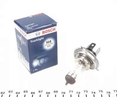 Автолампа Trucklight H4 P43t 70 W 75 W BOSCH 1987302441