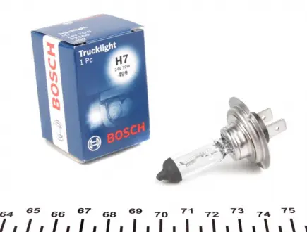 Автолампа Trucklight H7 PX26d 70 W BOSCH 1987302471