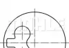 Поршень FORD MAHLE KNECHT 014 82 01 (фото 1)