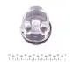 Поршень двигателя VAG 77,01 1.4i 16V 97- MAHLE KNECHT 030 89 02 (фото 3)