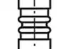 Клапан выпускной VW-SEAT 6014 / BM EX R6014/BM