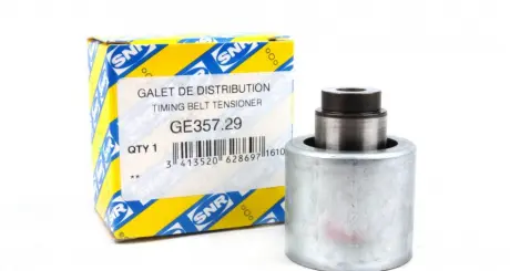 Ролик обводной AUDI / SKODA / VW A4 / A6 / Q5 / Fabia / Octavia / Superb / Caddy / Golf / Passat / Polo / Transporter 00-13 SNR NTN GE357.29