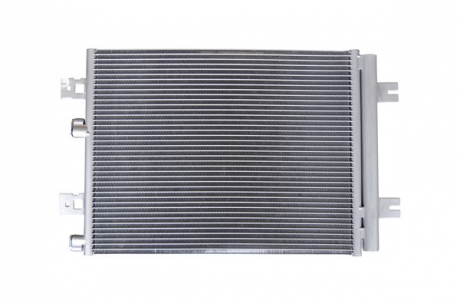 Радиатор кондиционера Duster / Logan / Sandero 1.2 / 1.4 / 1.5dCi / 1.6 06- (510x400x16) ASAM 32045