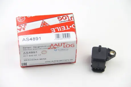 Датчик давления наддува (3 конт.) MB A, C, E (W168 / W202 / W124 / W210) 1.7D-3.4D 88- AUTLOG AS4891