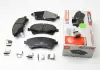 Колодки тормозные передние Toyota Avensis 08- (bosch) (150,8x62,5x19,5) FDB4326