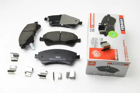 Колодки тормозные передние Toyota Avensis 08- (bosch) (150,8x62,5x19,5) FERODO FDB4326 (фото 1)