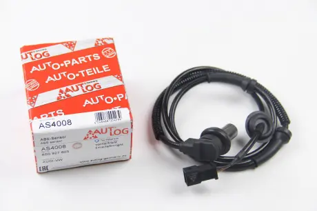 Датчик ABS передний Passat 96-05 / Audi A4 95-01 (1032 мм) AUTLOG AS4008