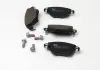 Тормозные колодки зад. Kangoo 4x4 / Mondeo III 01- (Bosch) FDB1416