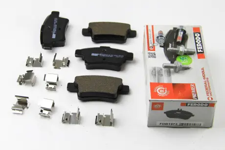 Тормозные колодки зад. Citroen C4 Picasso 06- (Bosch) FERODO FDB1973