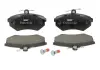Тормозные колодки перед. Caddy II / Golf IV 91-06 (TRW) FDB774