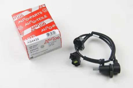 Датчик ABS Daewoo KALOS / Chevrolet AVEO 02- задній Л AUTLOG AS4432