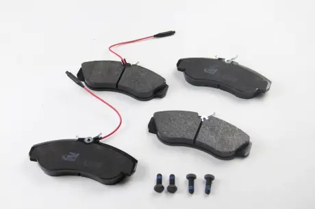 Гальмівні колодки перед. Ducato / Boxer 94-02 (1.8t) ROADHOUSE 2487.02 (фото 1)