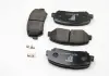 Колодки тормозные передние Mazda CX-5 11-Akebono FERODO FDB4357 (фото 3)