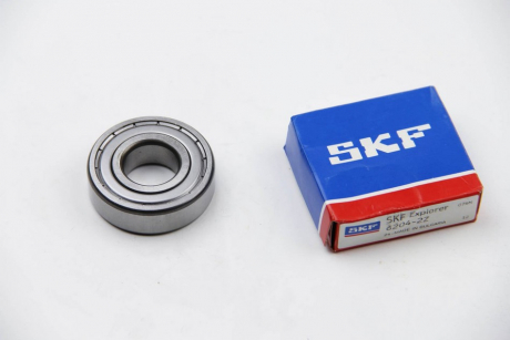 Подшипник генератора MB 609-814 (зад коленвала) SKF 6204-2Z