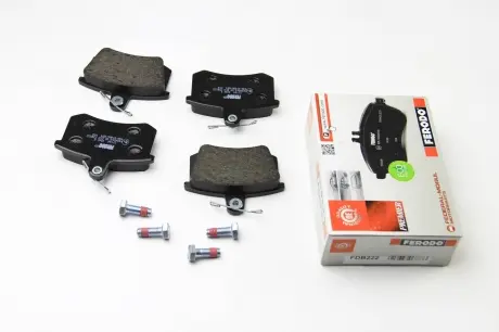 Гальмівні колодки задні Audi 80/100 / A4 / A6 -97 FERODO FDB222
