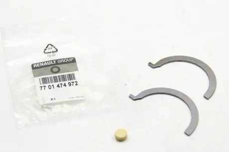 Полукольца коленвала Master / Trafic 2.5 dCi 06- RENAULT 7701474972