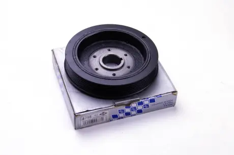 Шкив коленвала Jumper / Boxer 2.0 / 2.2HDI 02- Metalcaucho 04798