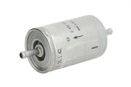 Фильтр топливный бенз. H = 140mm Фильтр топливный OPEL Astra, Vectra; SKODA Favorit; VW Caddy BOSCH 0450905280