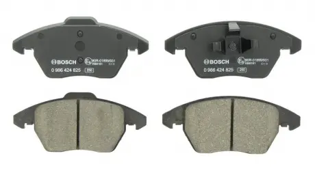 Тормозные колодки дисковые передние CITROEN C4 Grand Picasso 06- Peugeot 207,307, 308 08- BOSCH 0986424825