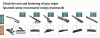 Щетки стеклоочистителя AEROTWIN A502S (500x450) OPEL Corsa C 00-; TOYOTA Corolla 97-01 BOSCH 3397118995 (фото 5)