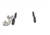 Гальмівні колодки дискові передні VW Polo 03-; SKODA Fabia 03-, Roomster; SEAT 0986424829