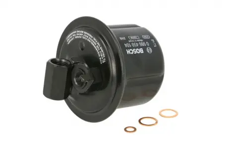 Фільтр паливний бенз. H = 94mm HONDA Accord, Civic 90-; ROVER 618, 620 93- BOSCH 0986450104