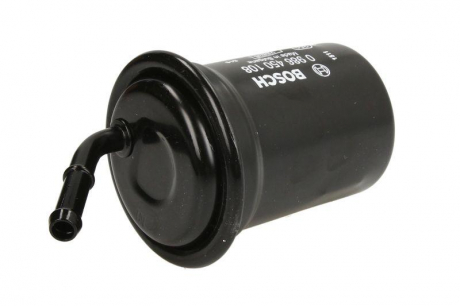 Фильтр топливный бенз. H = 171mm KIA Sephia 1,6i -97; MAZDA 323/626 89-00 BOSCH 0986450108