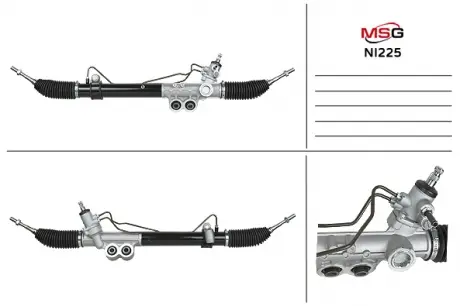 Рулевая рейка с ГУР новая NISSA NAVARA 05-, NISSA PATHFINDER (R51) 08-10 MSG NI225