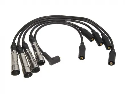 Комплект высоковольтных проводов VW 1,6 / 1,8: Golf II, Passat -92; SEAT BOSCH 0986356338