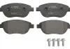 Гальмівні колодки дискові передні Peugeot 207,307; Citroen C4 (+ ESP) BOSCH 0986494038 (фото 2)