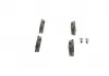 Тормозные колодки дисковые задние CITROEN C4 04-; PEUGEOT 207/307 BOSCH 0986494099 (фото 2)
