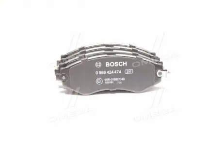 Тормозные колодки дисковые передние CHEVROLET Lacetti, Epica 2.0 BOSCH 0986424474
