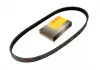 Ремень поликлиновой 6PK1030 PEUGEOT 206 1,9D; GAZ 31105, 3409 1987946051