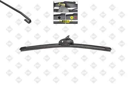 Щітка склоочисника VISIO NEXT безкаркасний 350 мм x 1 SWF 119835
