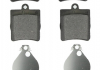Тормозные колодки дисковые задние DB C203 E210 2000- BOSCH 0986494022 (фото 1)