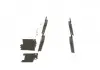 Тормозные колодки дисковые задние DB C203 E210 2000- BOSCH 0986494022 (фото 3)